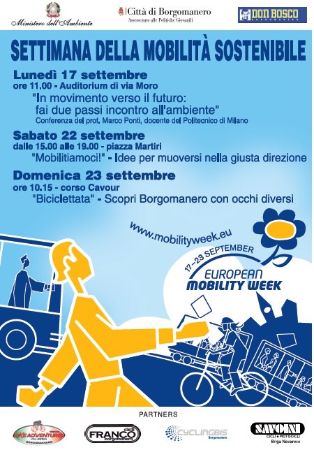 Settimana della mobilità sostenibile