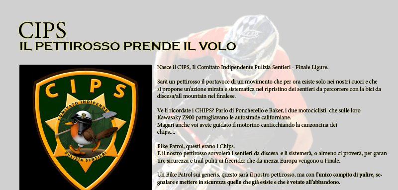 C.I.P.S… comitato indipendente pulizia sentieri.