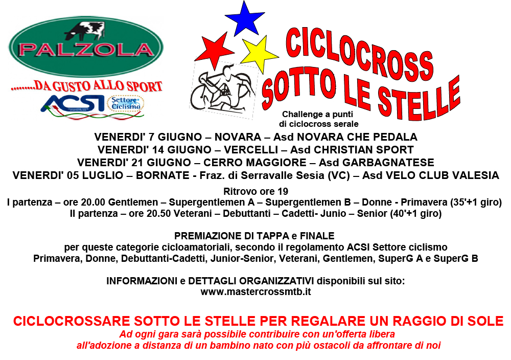 CicloCrosS Sotto le Stelle