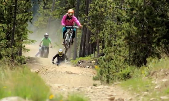 Le donne di Trestle Bike Park