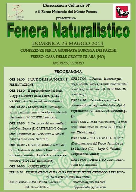 Fenera Naturalistico – Giornata Europea dei Parchi