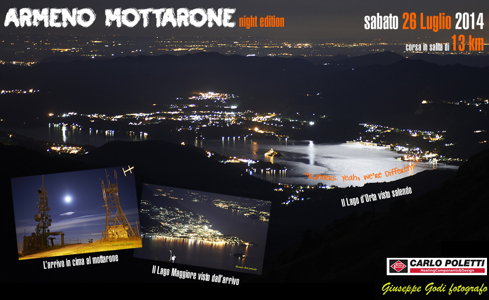 [RUN] Armeno – Mottarone by night (26 luglio)